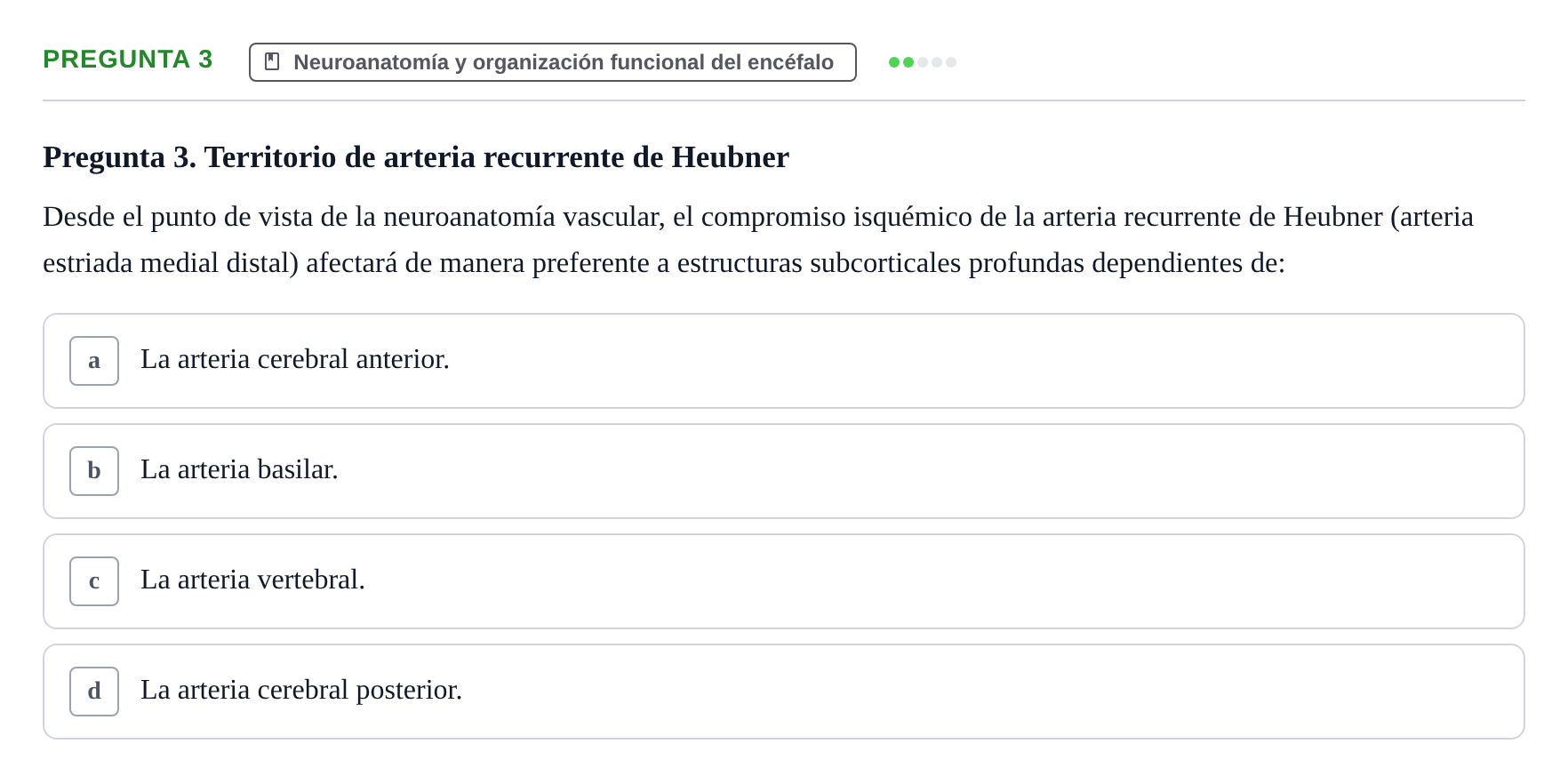 Enunciado: Pregunta 3