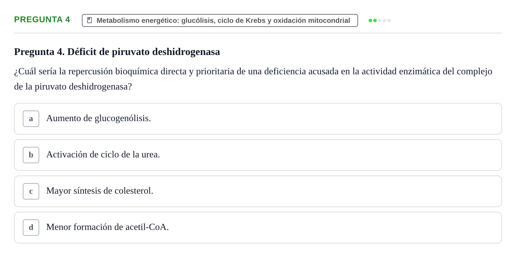 Enunciado: Pregunta 4