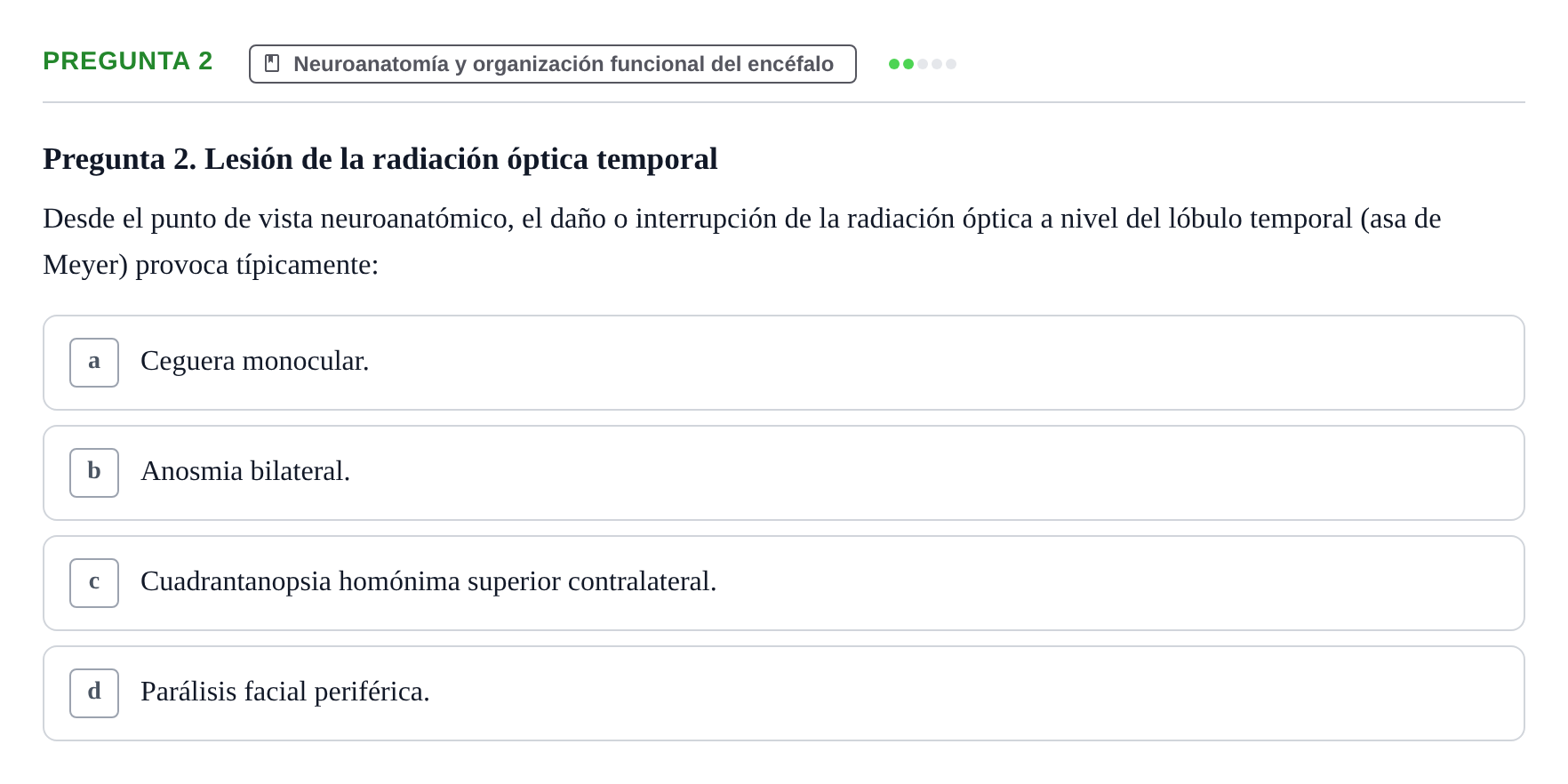 Enunciado: Pregunta 2