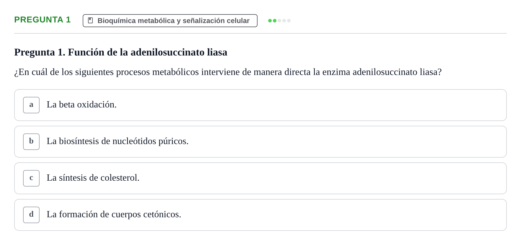 Enunciado: Pregunta 1