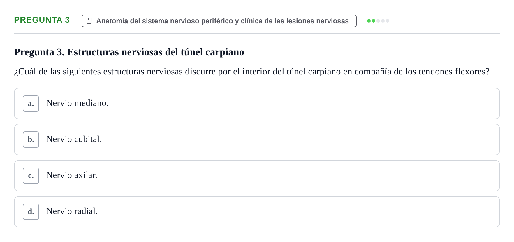 Enunciado: Pregunta 3