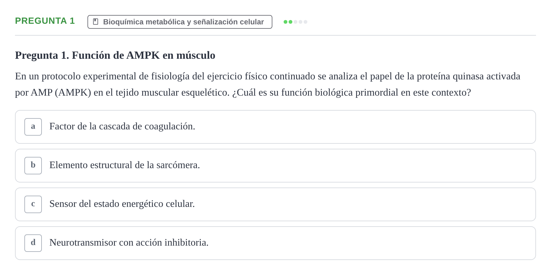 Enunciado: Pregunta 1