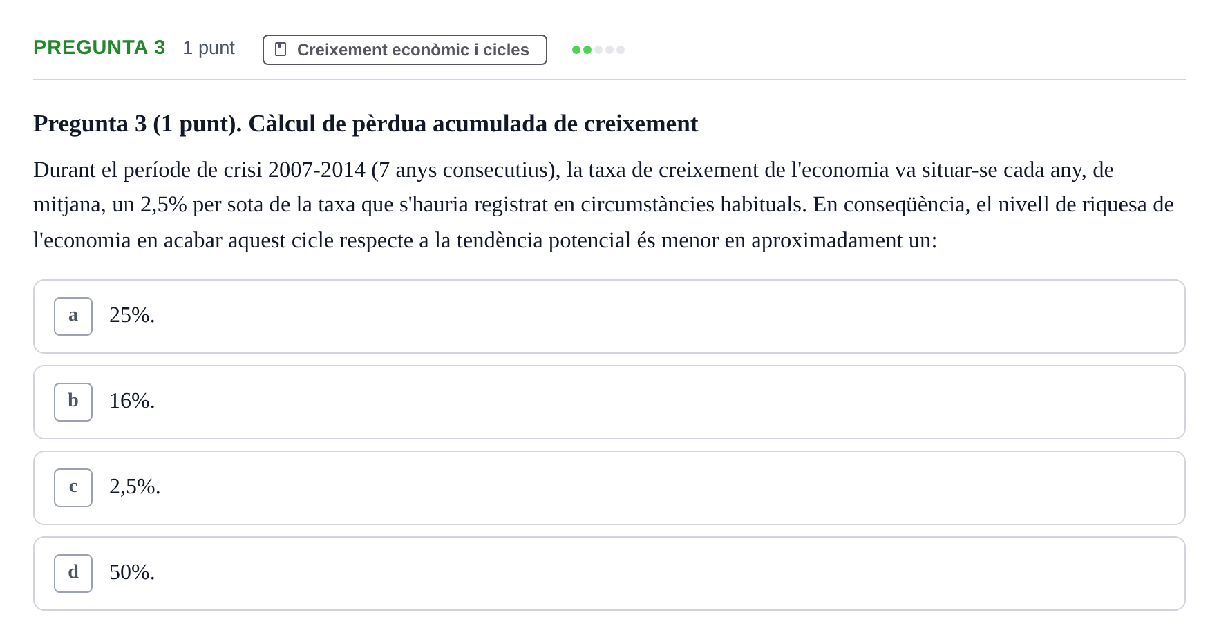Enunciado: Pregunta 3 · Introducció a l’Economia UDG 2018