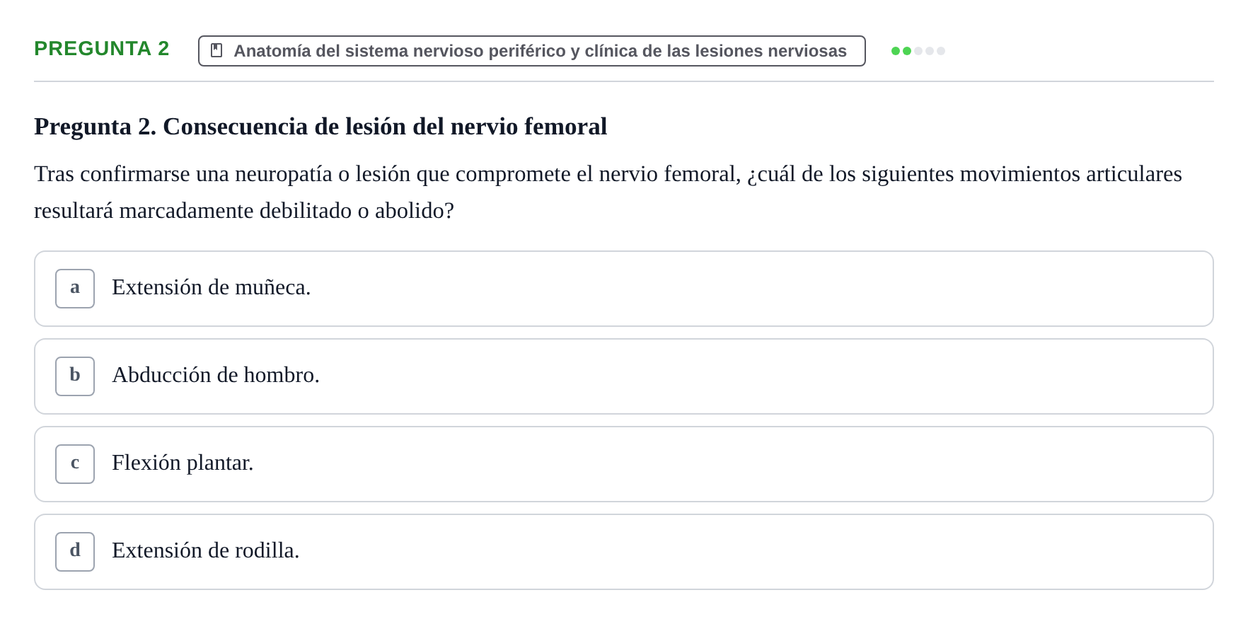 Enunciado: Pregunta 2