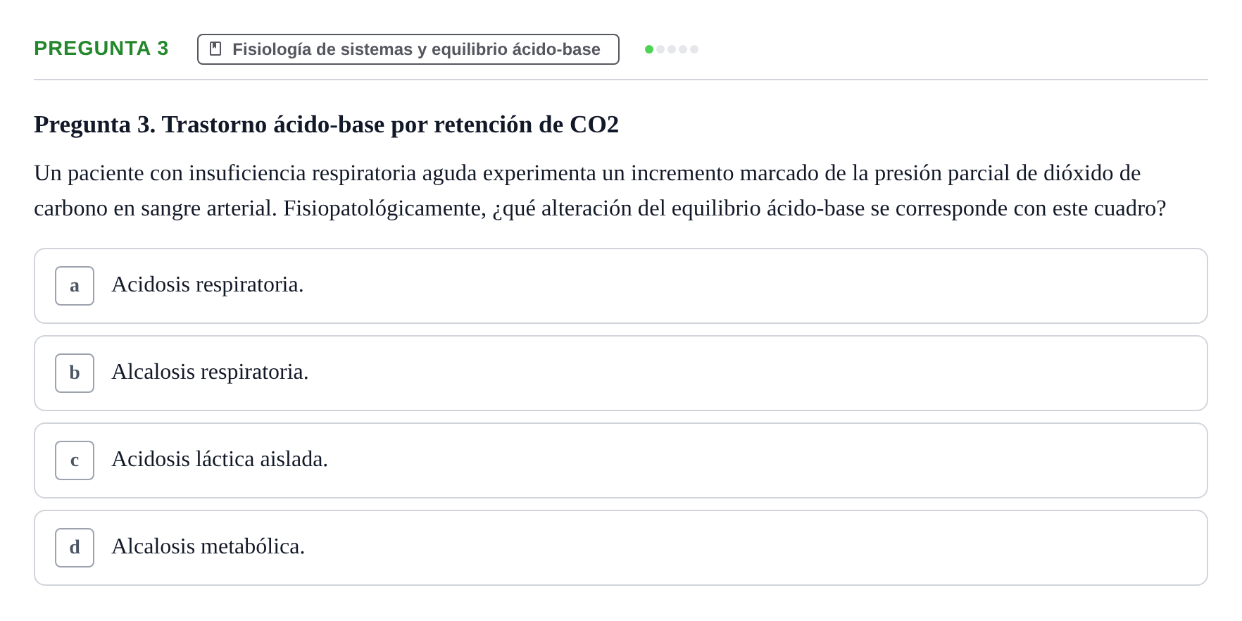 Enunciado: Pregunta 3