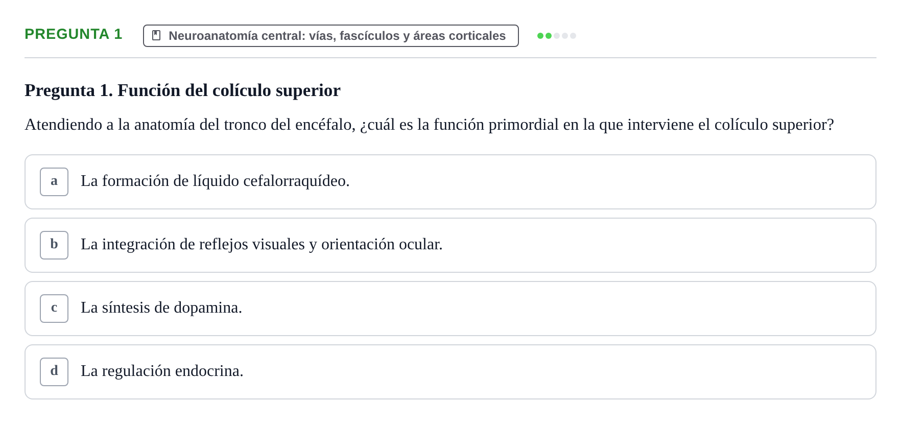 Enunciado: Pregunta 1