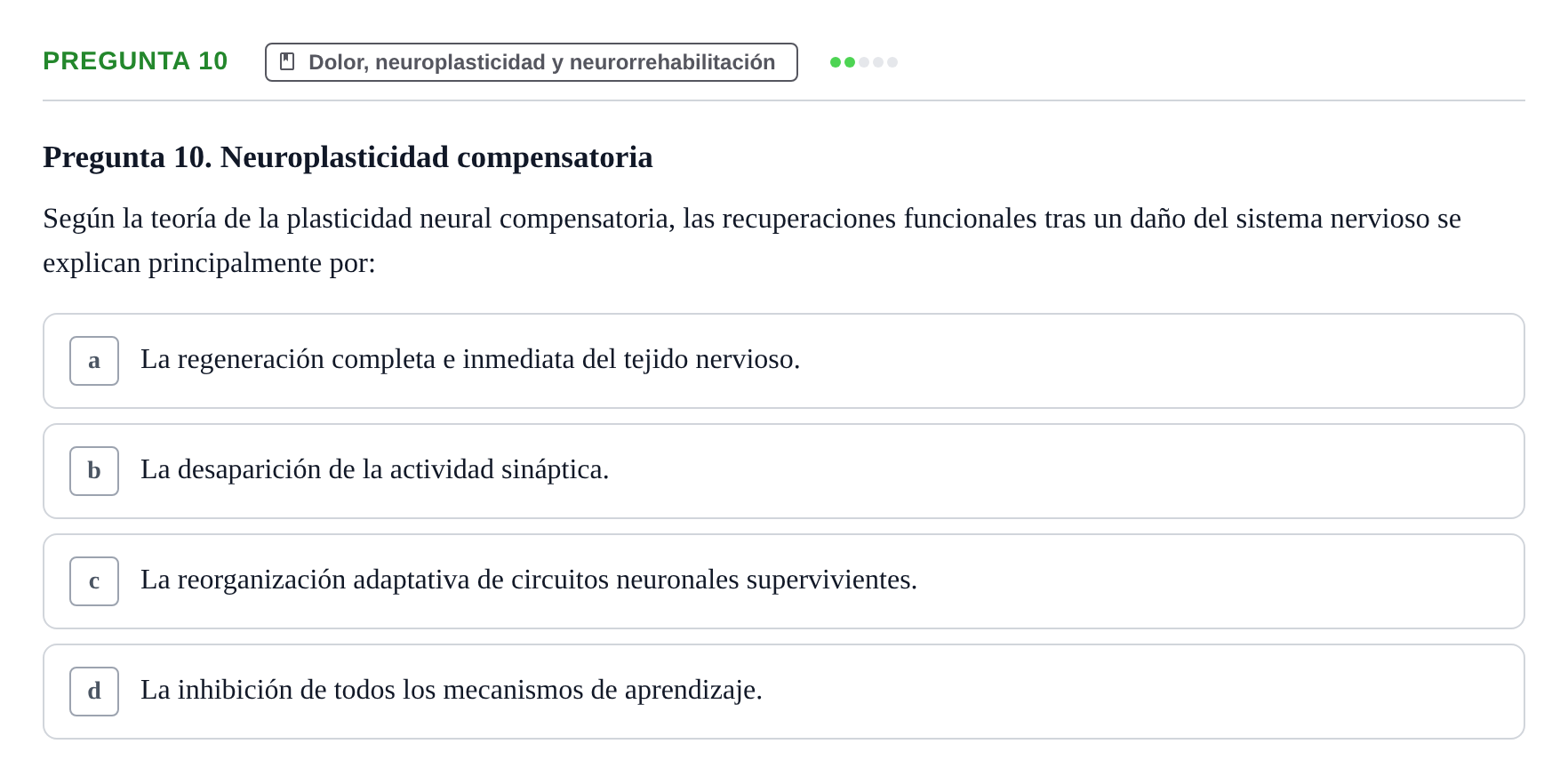 Enunciado: Pregunta 10