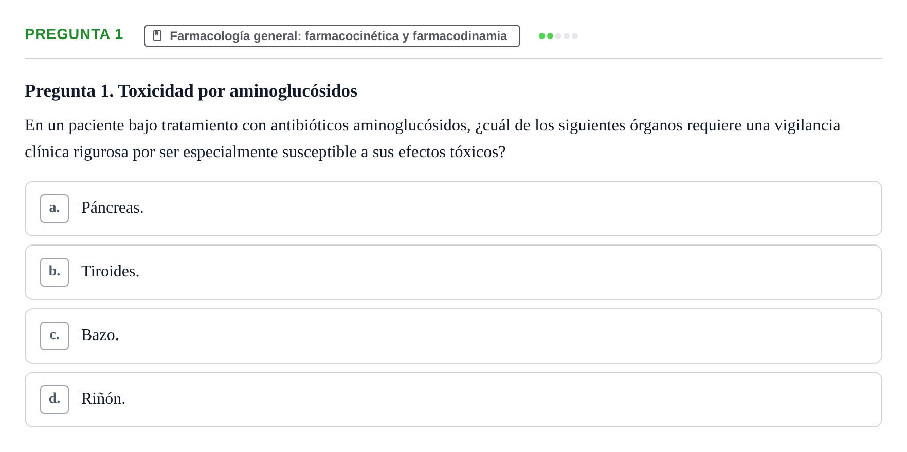 Enunciado: Pregunta 1