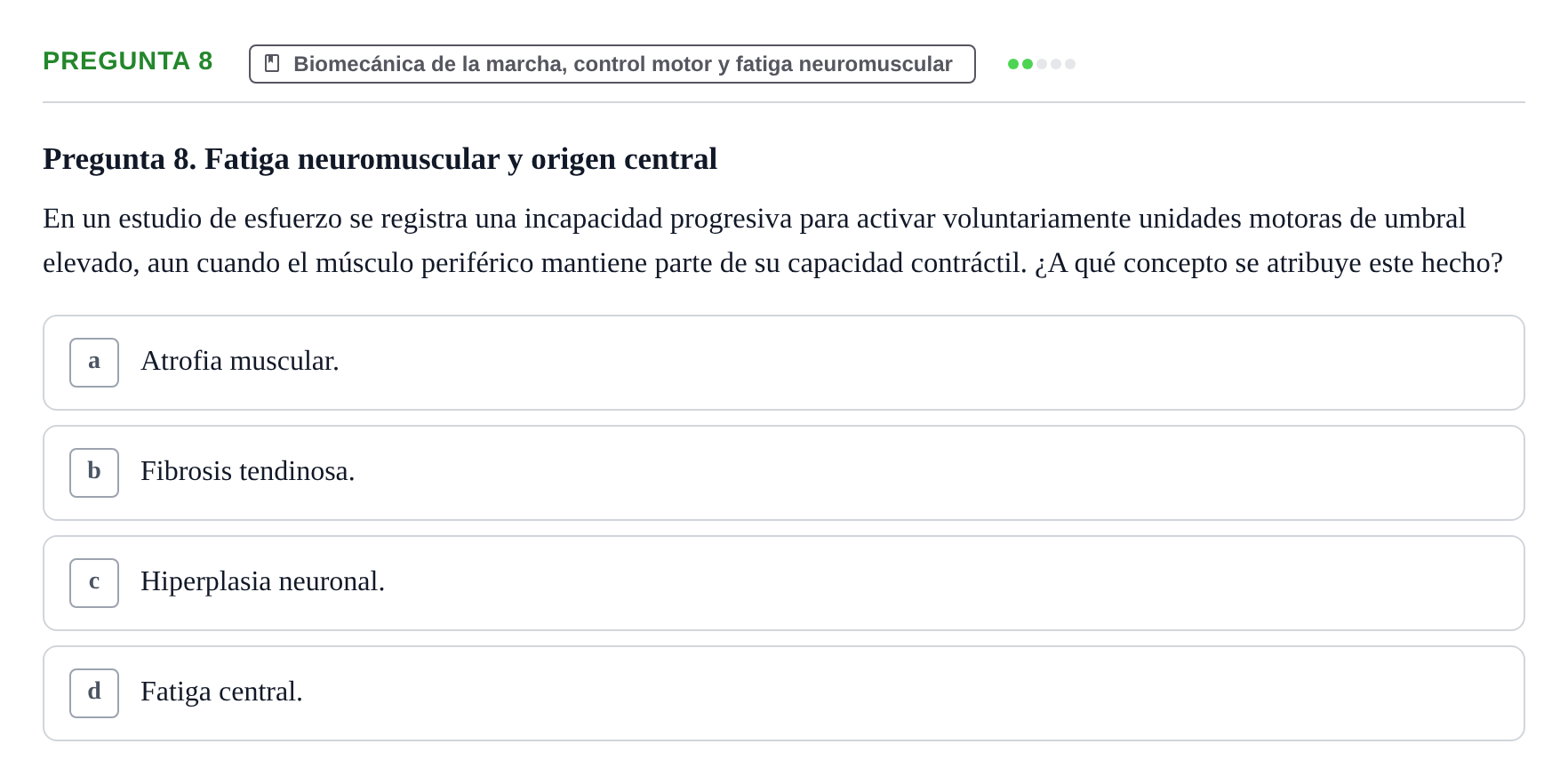Enunciado: Pregunta 8