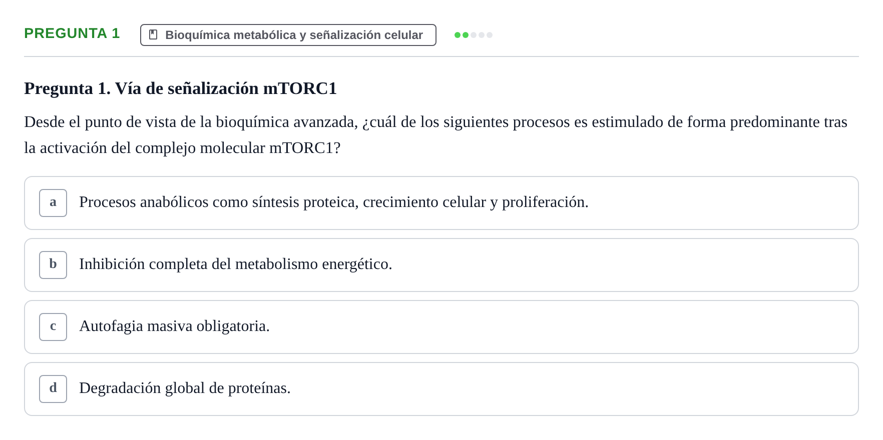 Enunciado: Pregunta 1