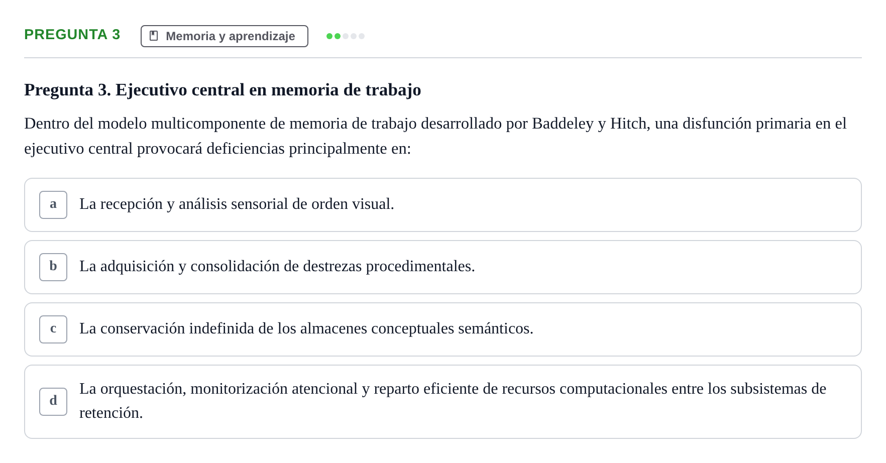Enunciado: Pregunta 3