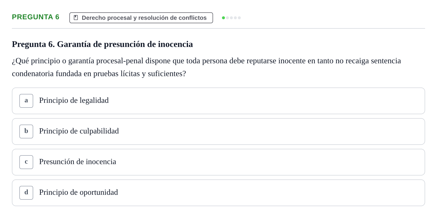 Enunciado: Pregunta 6