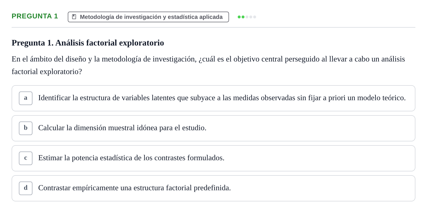 Enunciado: Pregunta 1