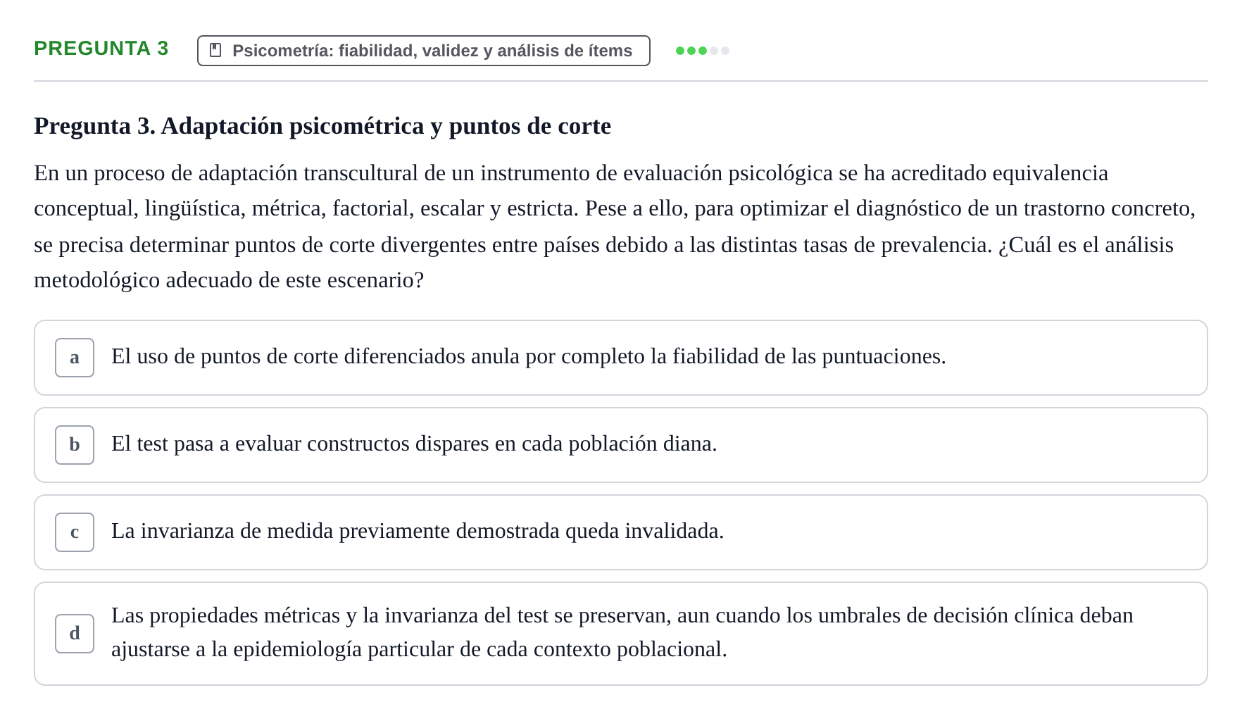 Enunciado: Pregunta 3