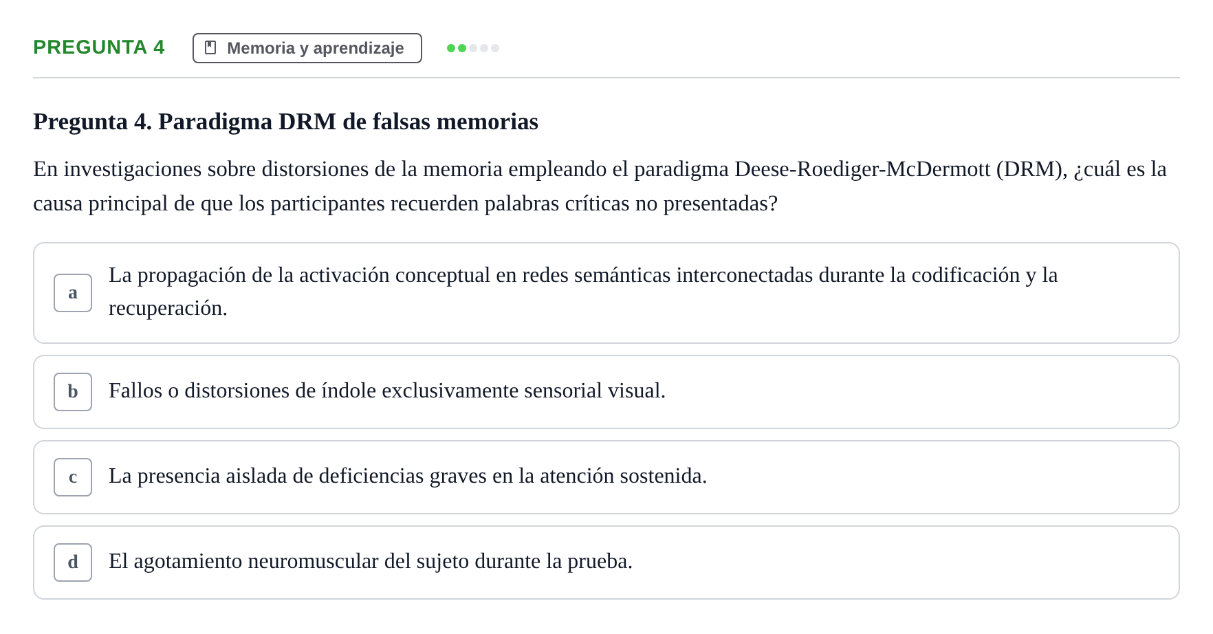 Enunciado: Pregunta 4