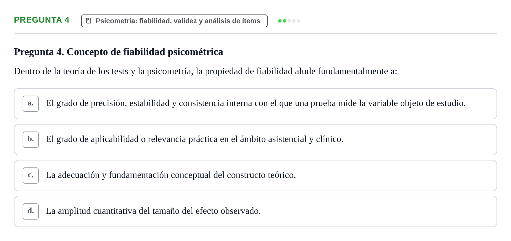 Enunciado: Pregunta 4