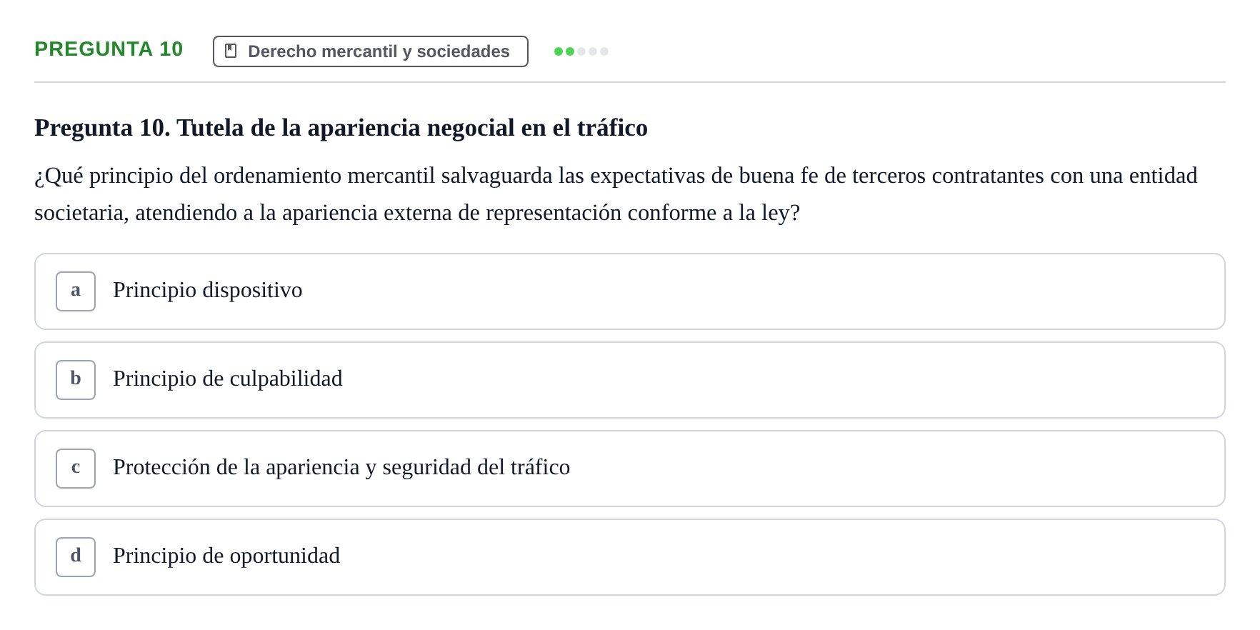 Enunciado: Pregunta 10
