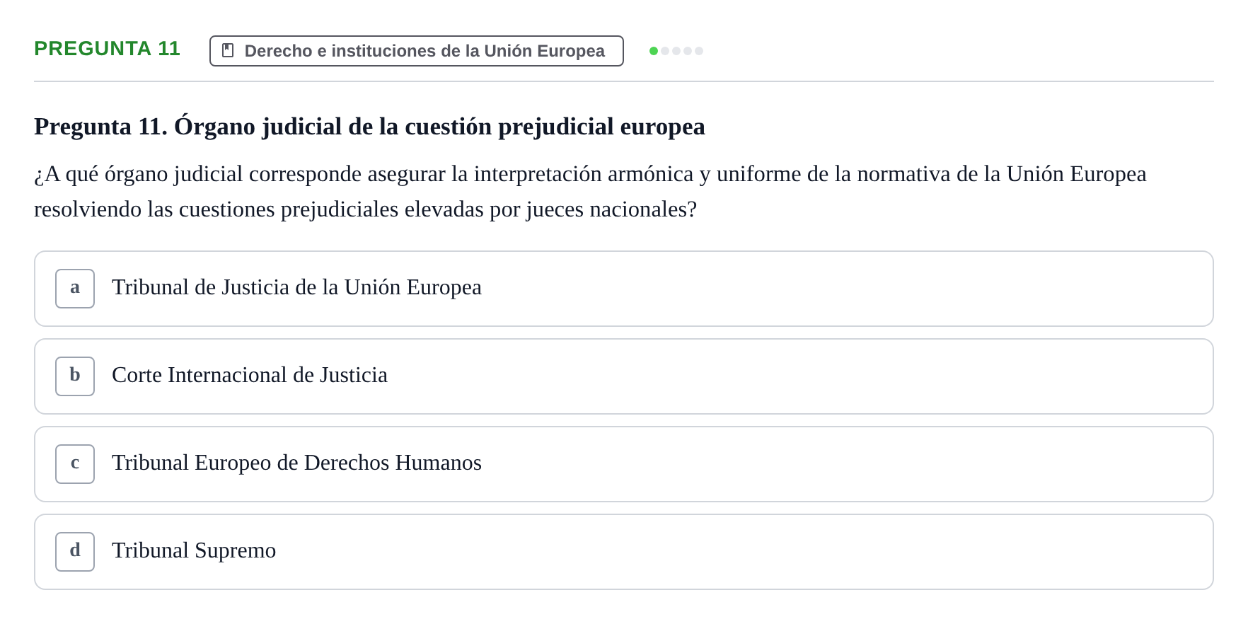 Enunciado: Pregunta 11