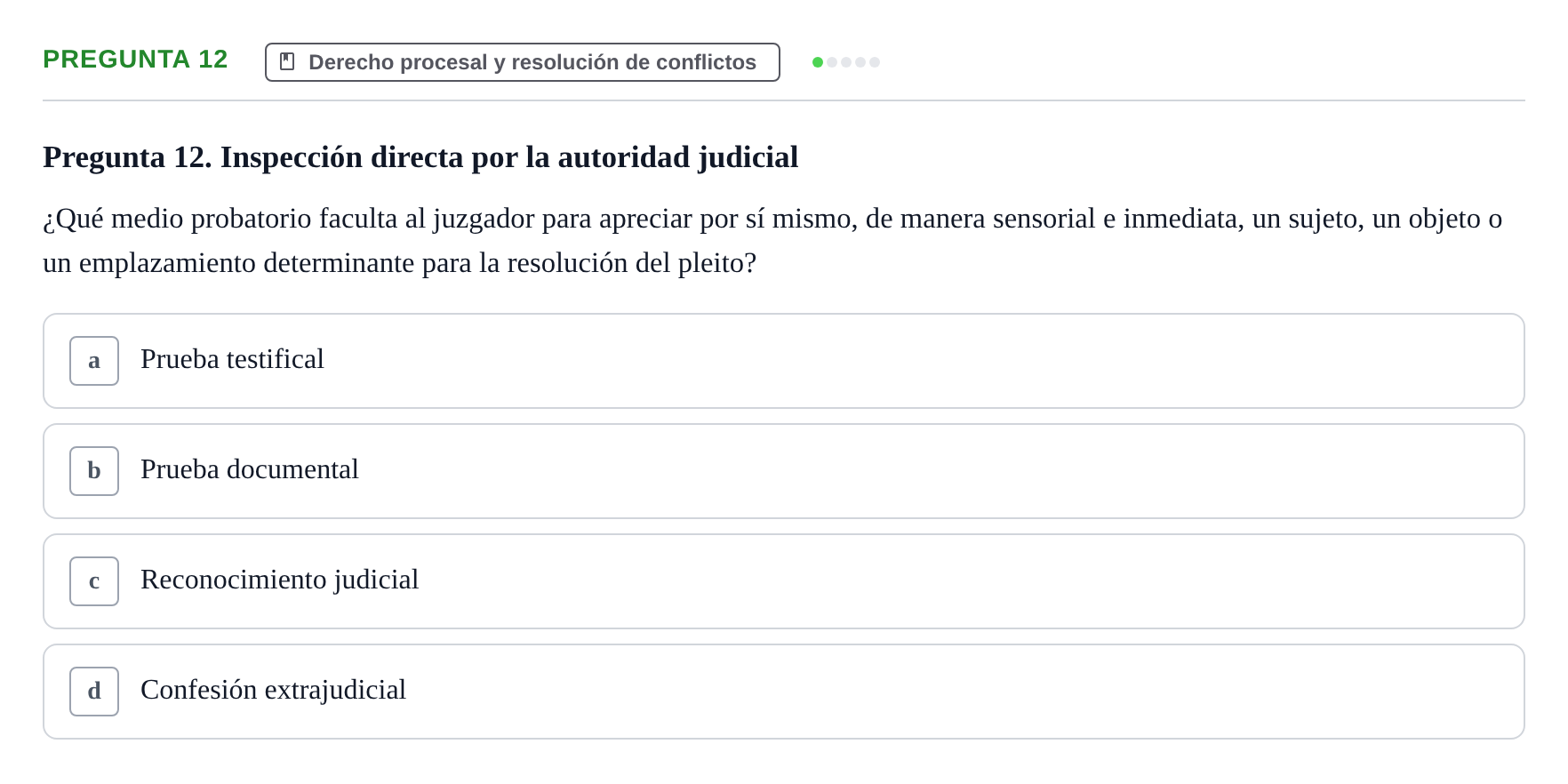 Enunciado: Pregunta 12