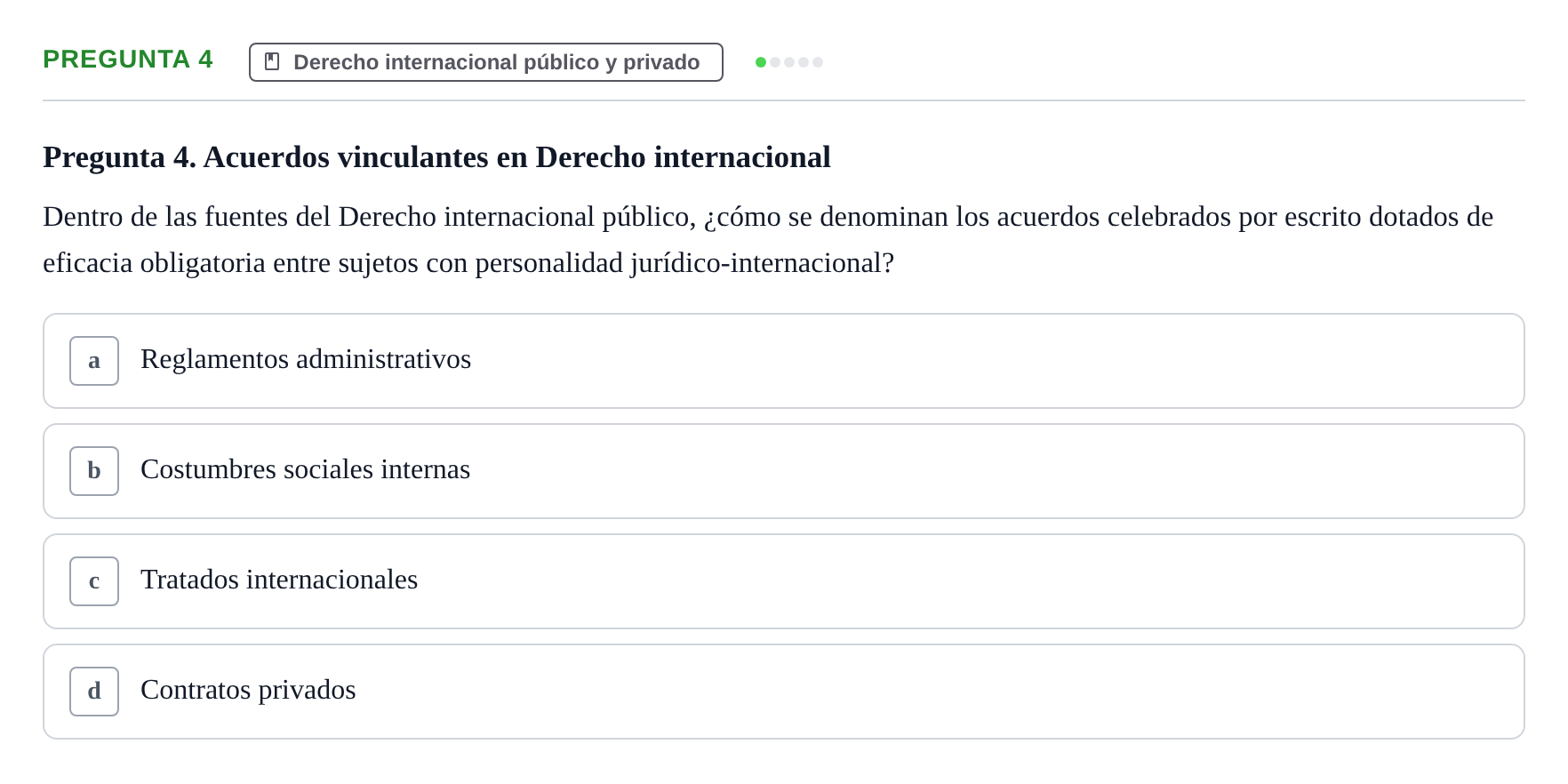 Enunciado: Pregunta 4