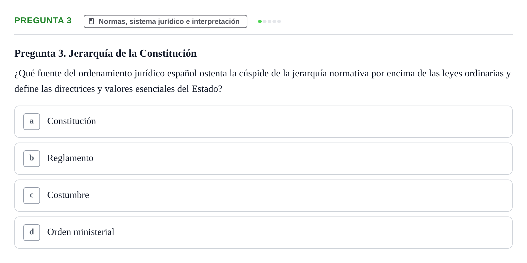 Enunciado: Pregunta 3