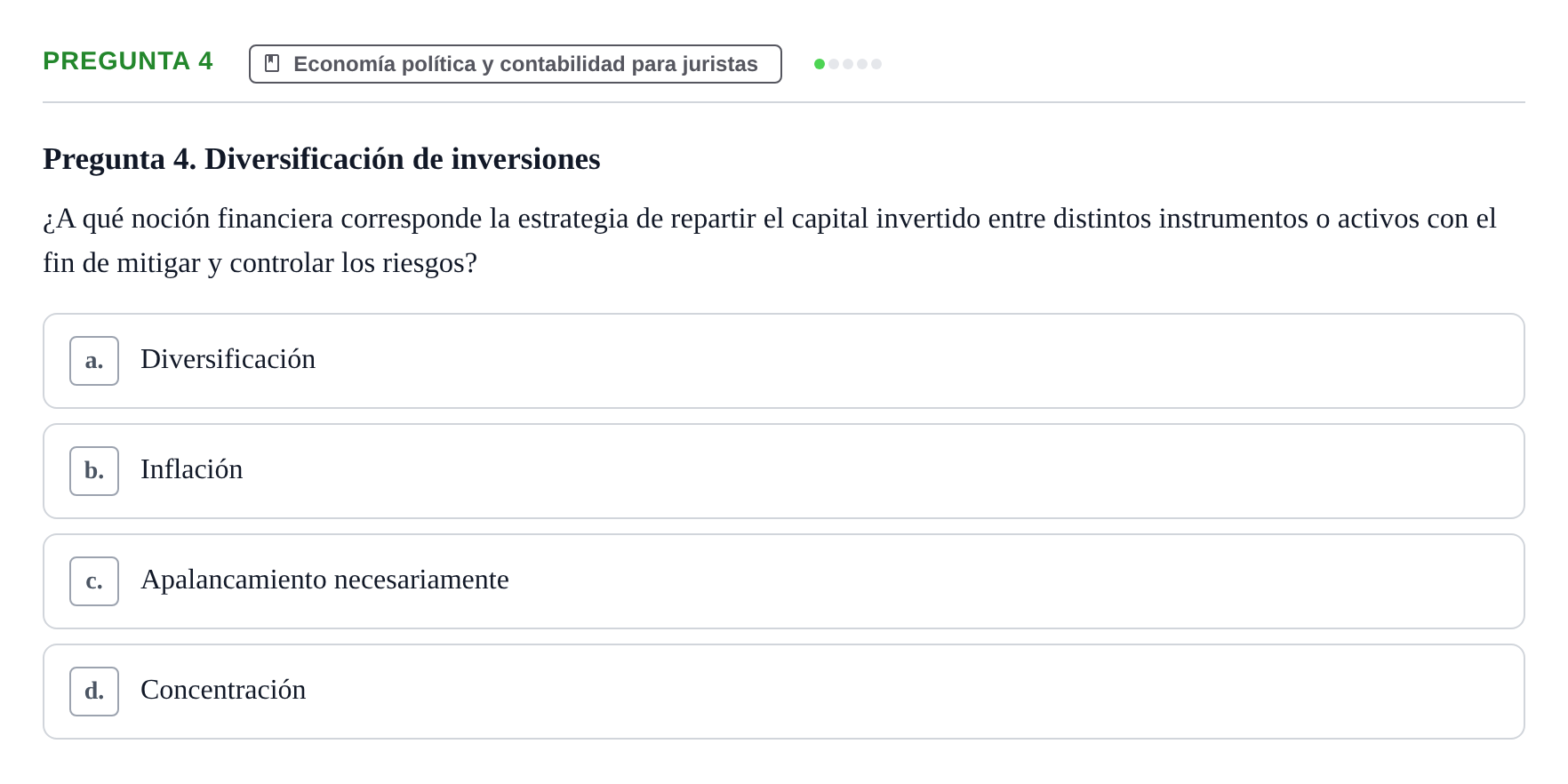 Enunciado: Pregunta 4