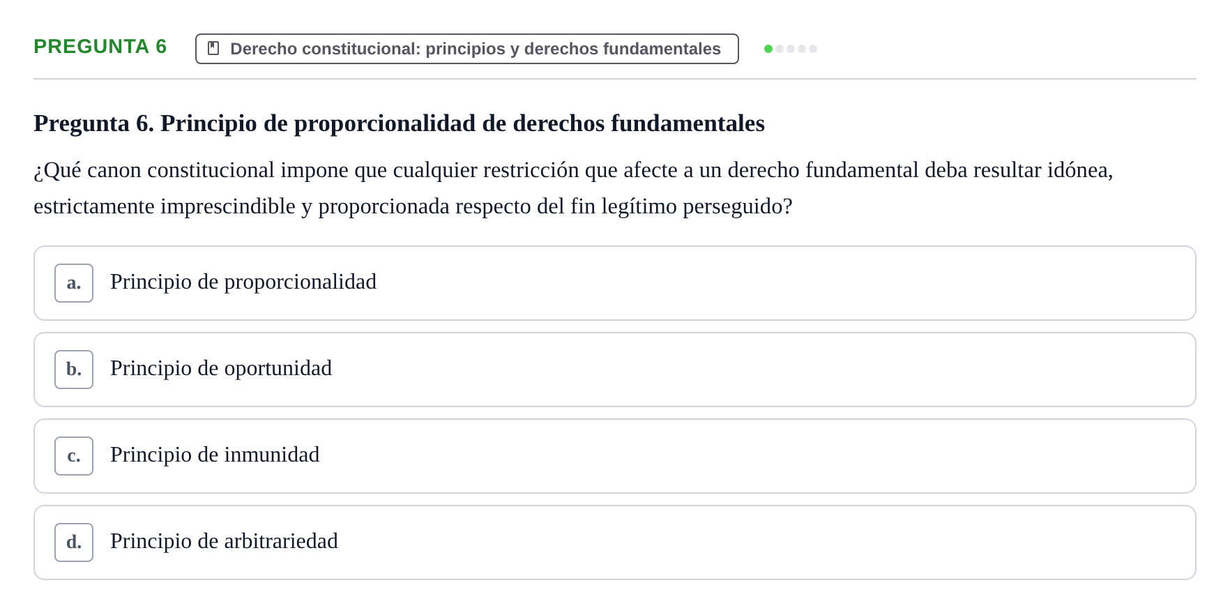 Enunciado: Pregunta 6