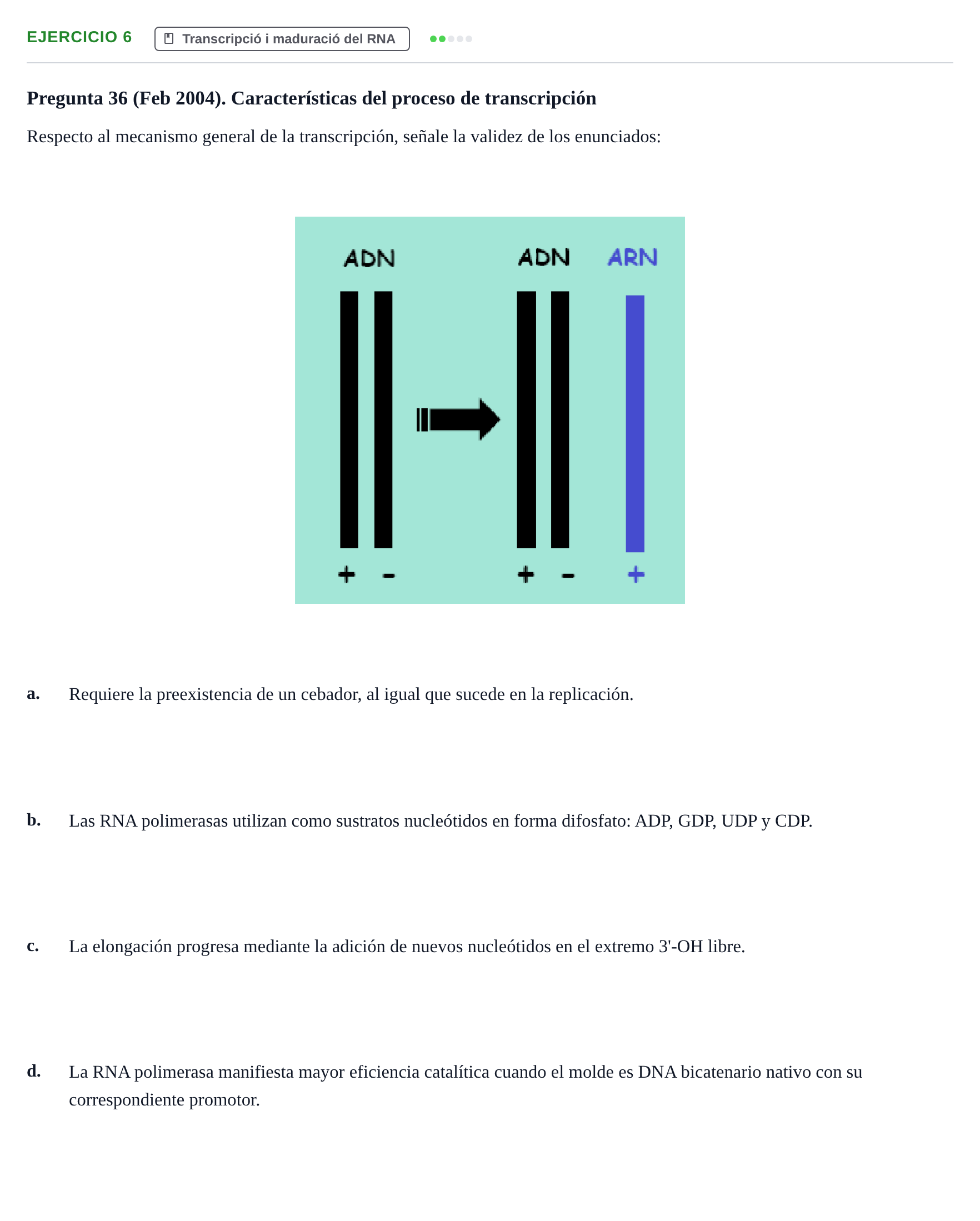 Enunciado: Problema 6 · Bioquímica Estructural i Biologia Molecular UAB 2004