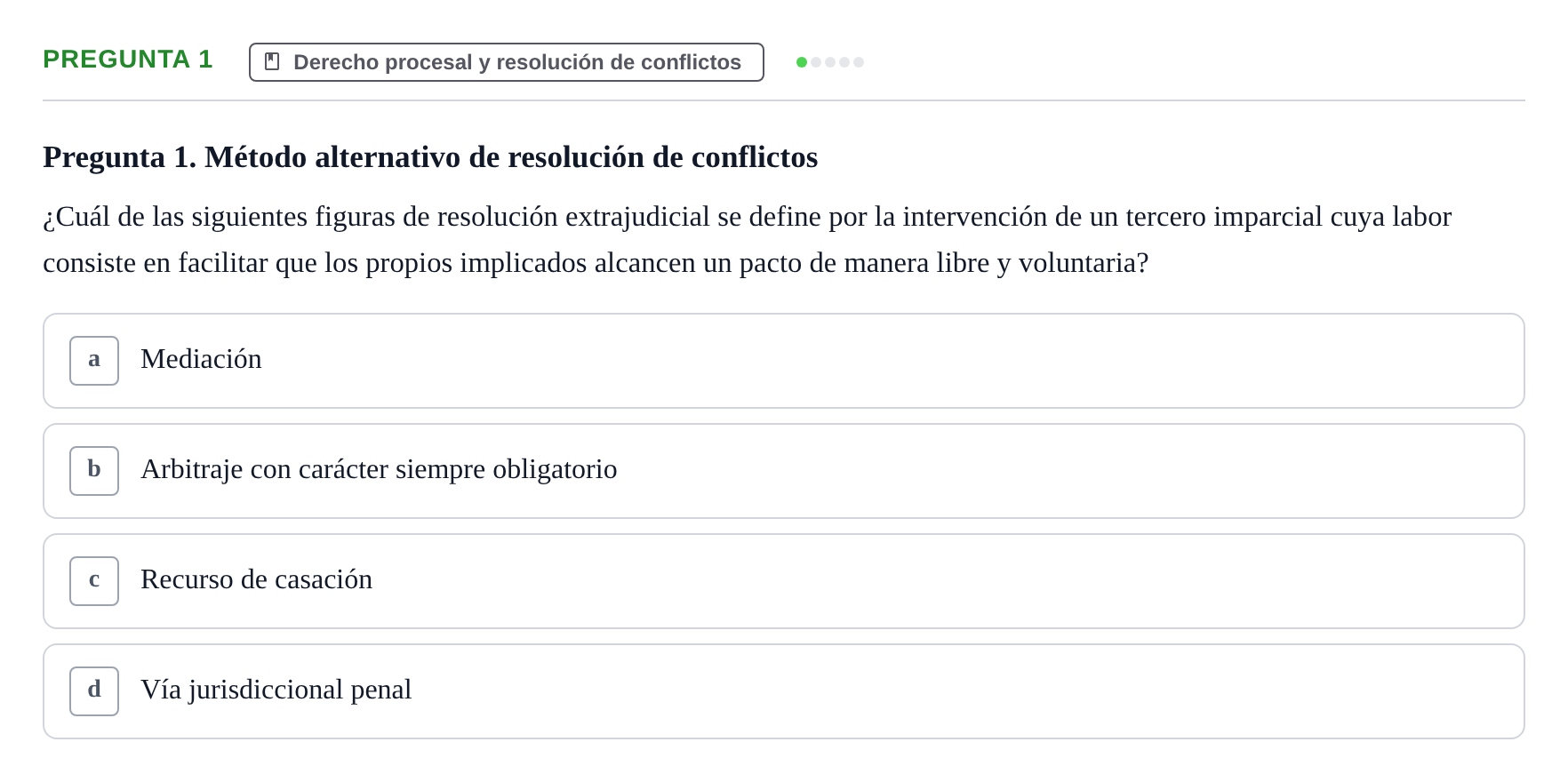 Enunciado: Pregunta 1