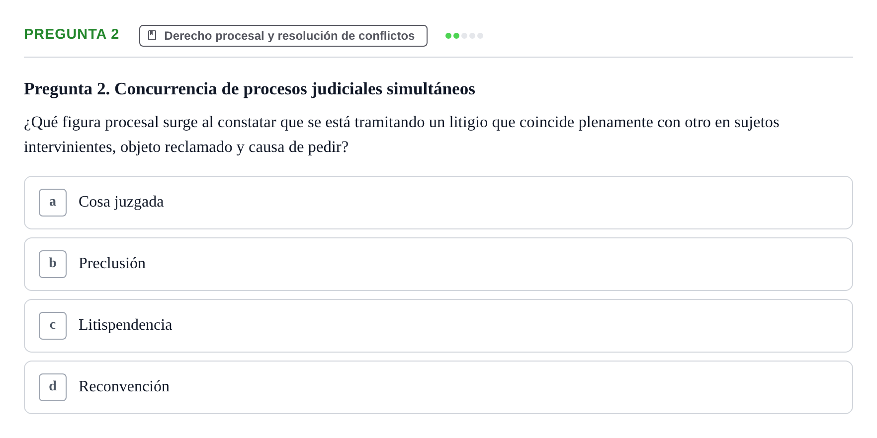 Enunciado: Pregunta 2