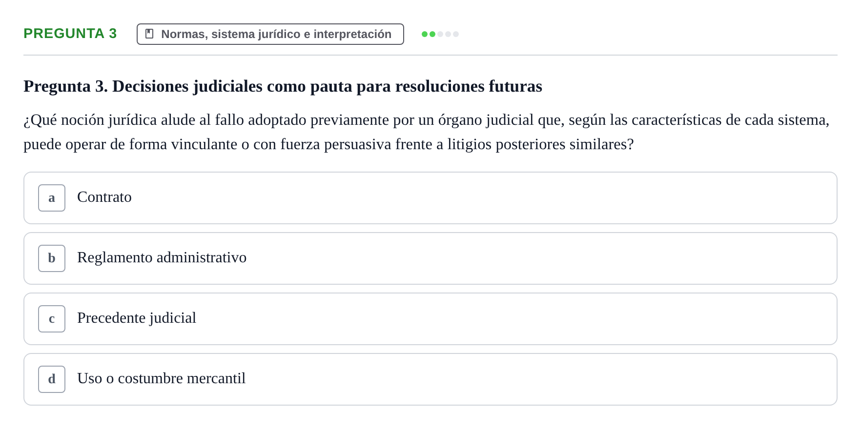 Enunciado: Pregunta 3
