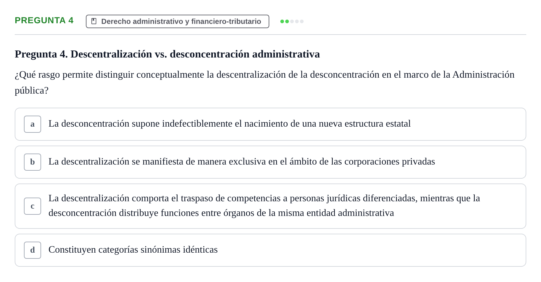 Enunciado: Pregunta 4
