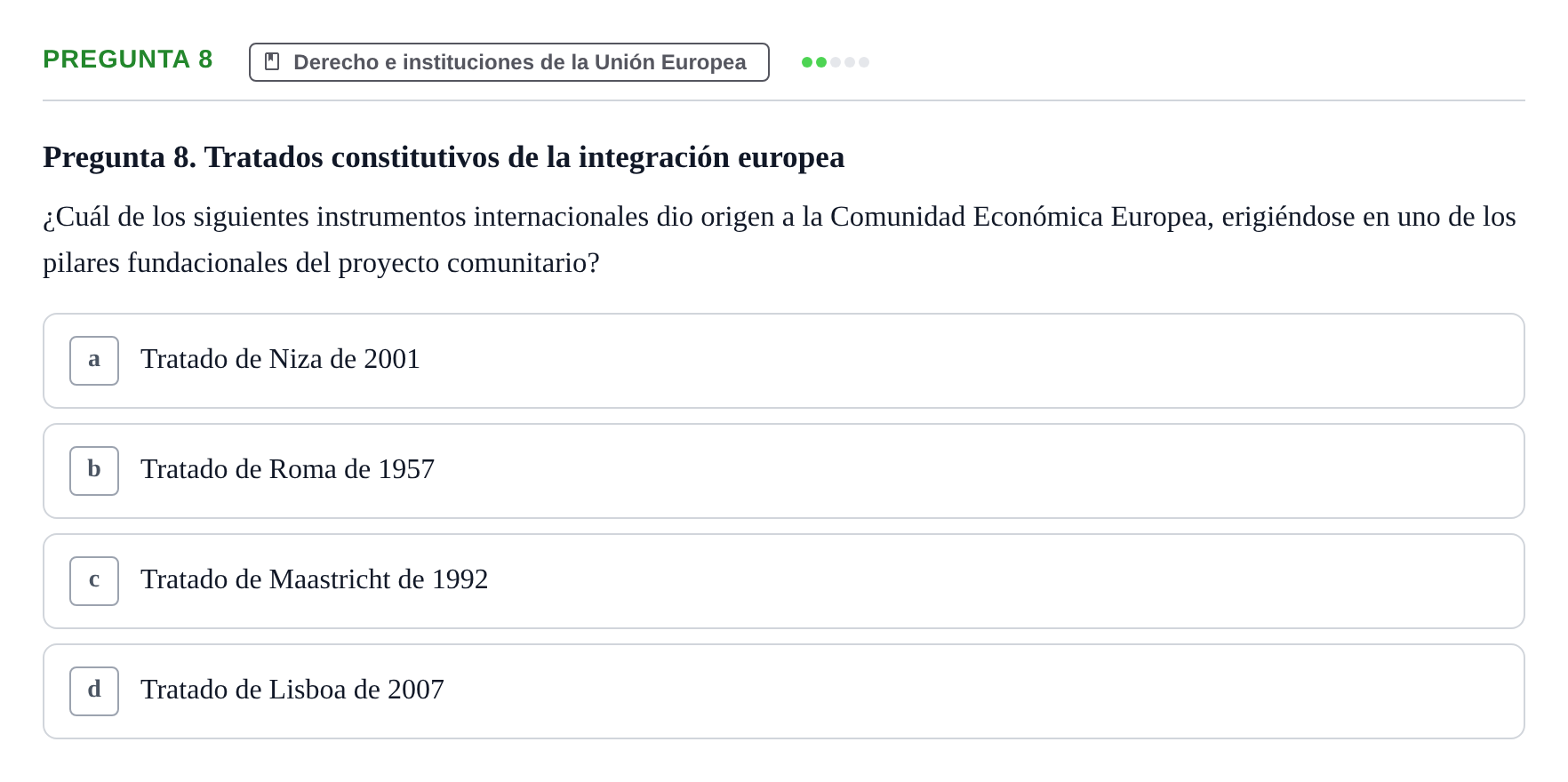 Enunciado: Pregunta 8