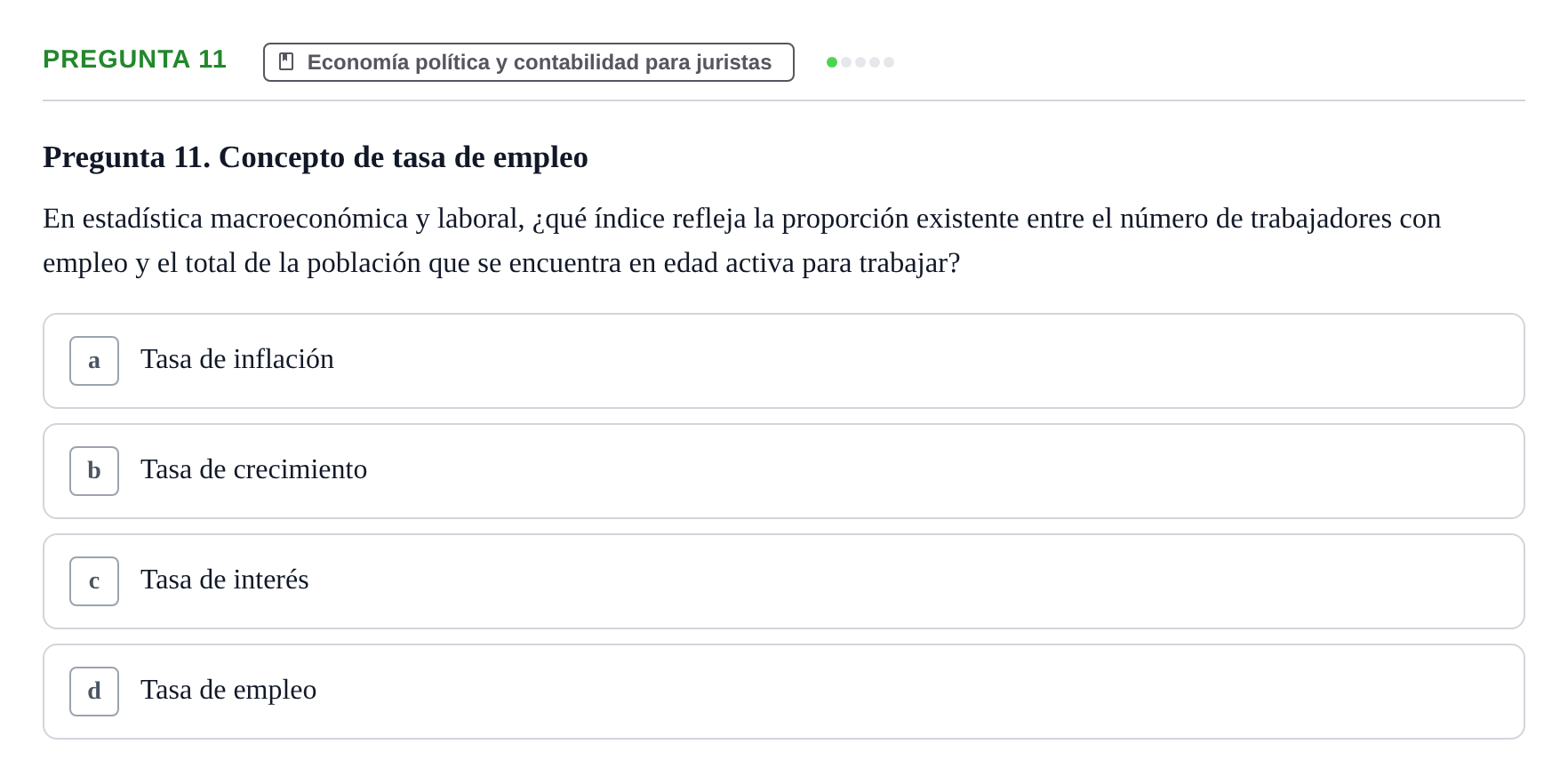 Enunciado: Pregunta 11