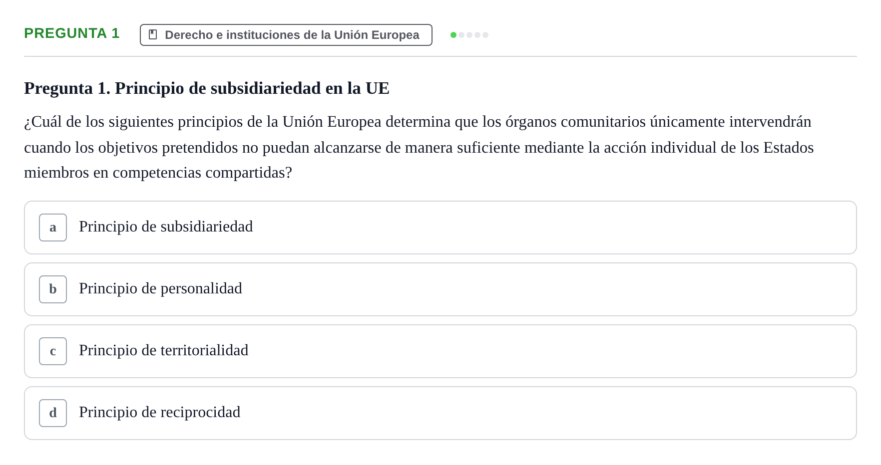 Enunciado: Pregunta 1