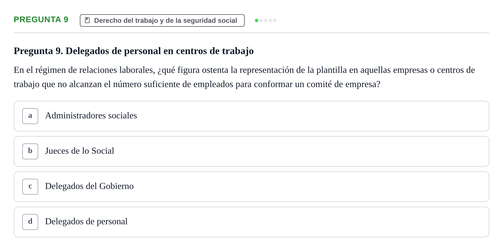 Enunciado: Pregunta 9