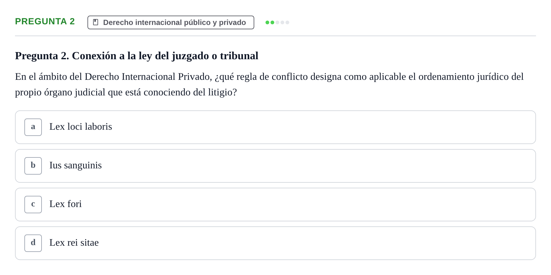 Enunciado: Pregunta 2