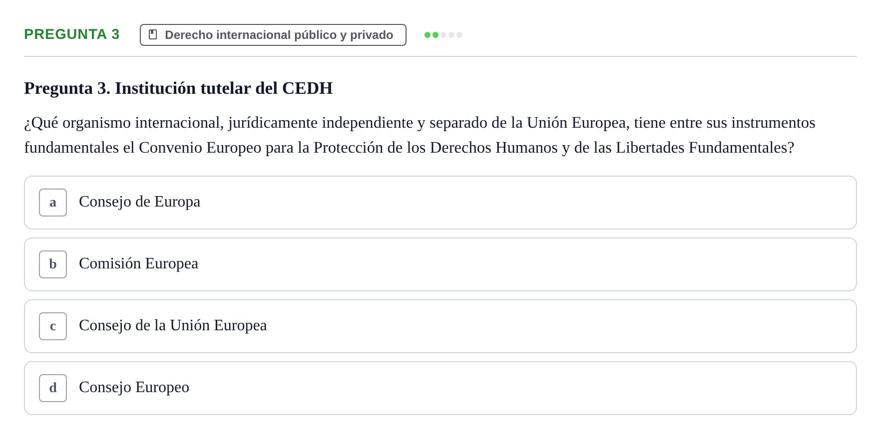 Enunciado: Pregunta 3