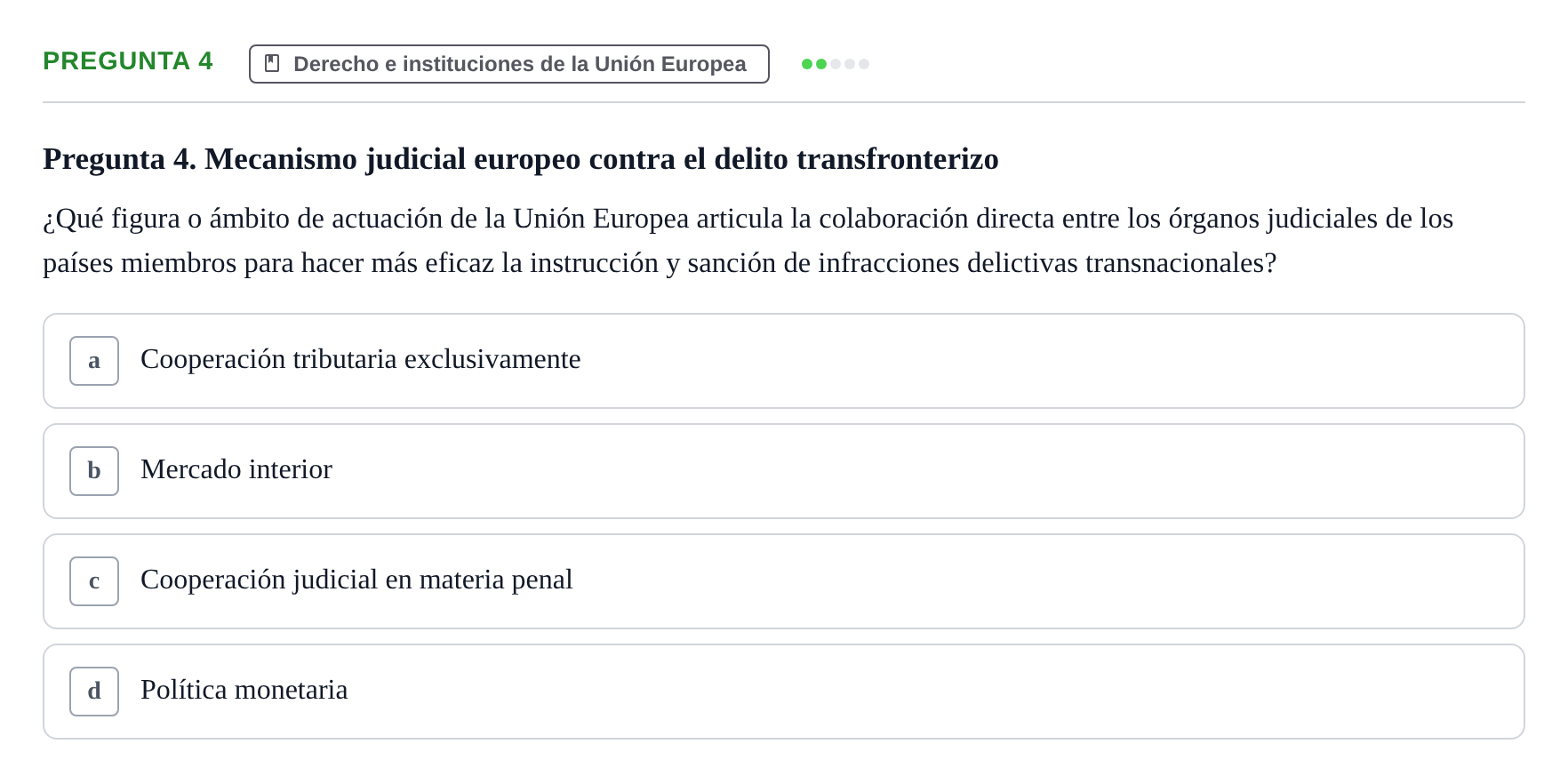 Enunciado: Pregunta 4