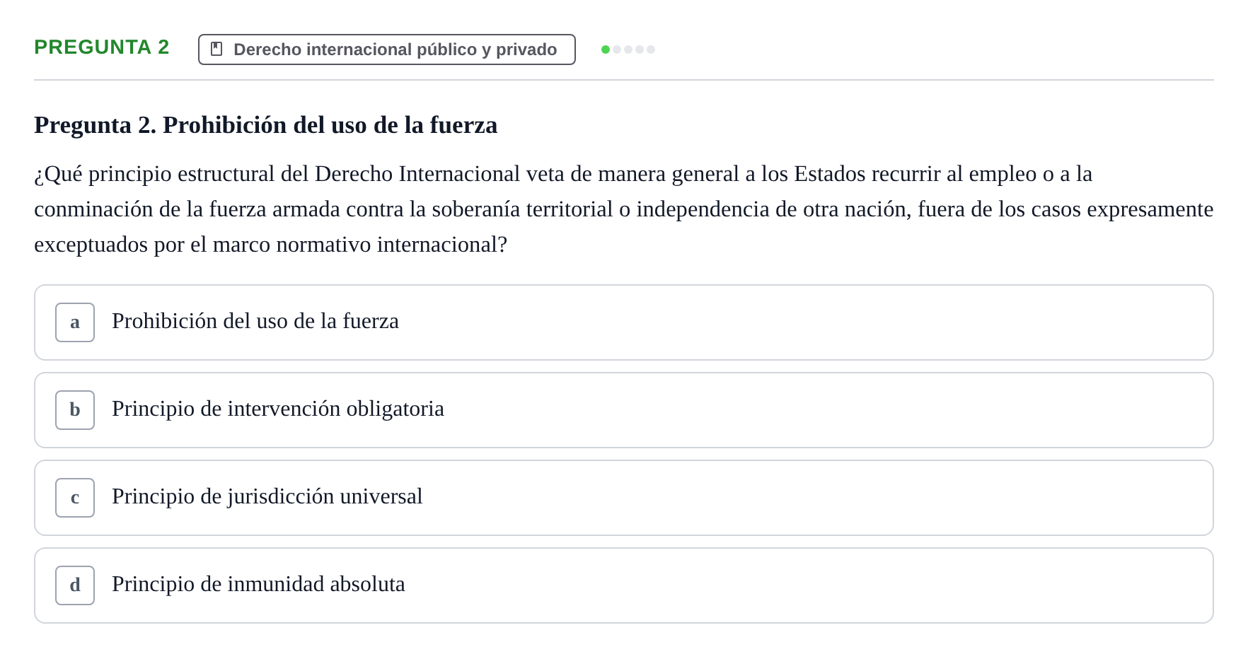 Enunciado: Pregunta 2