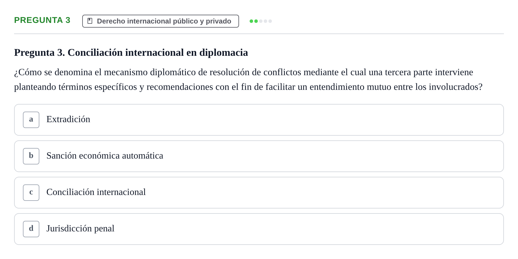 Enunciado: Pregunta 3