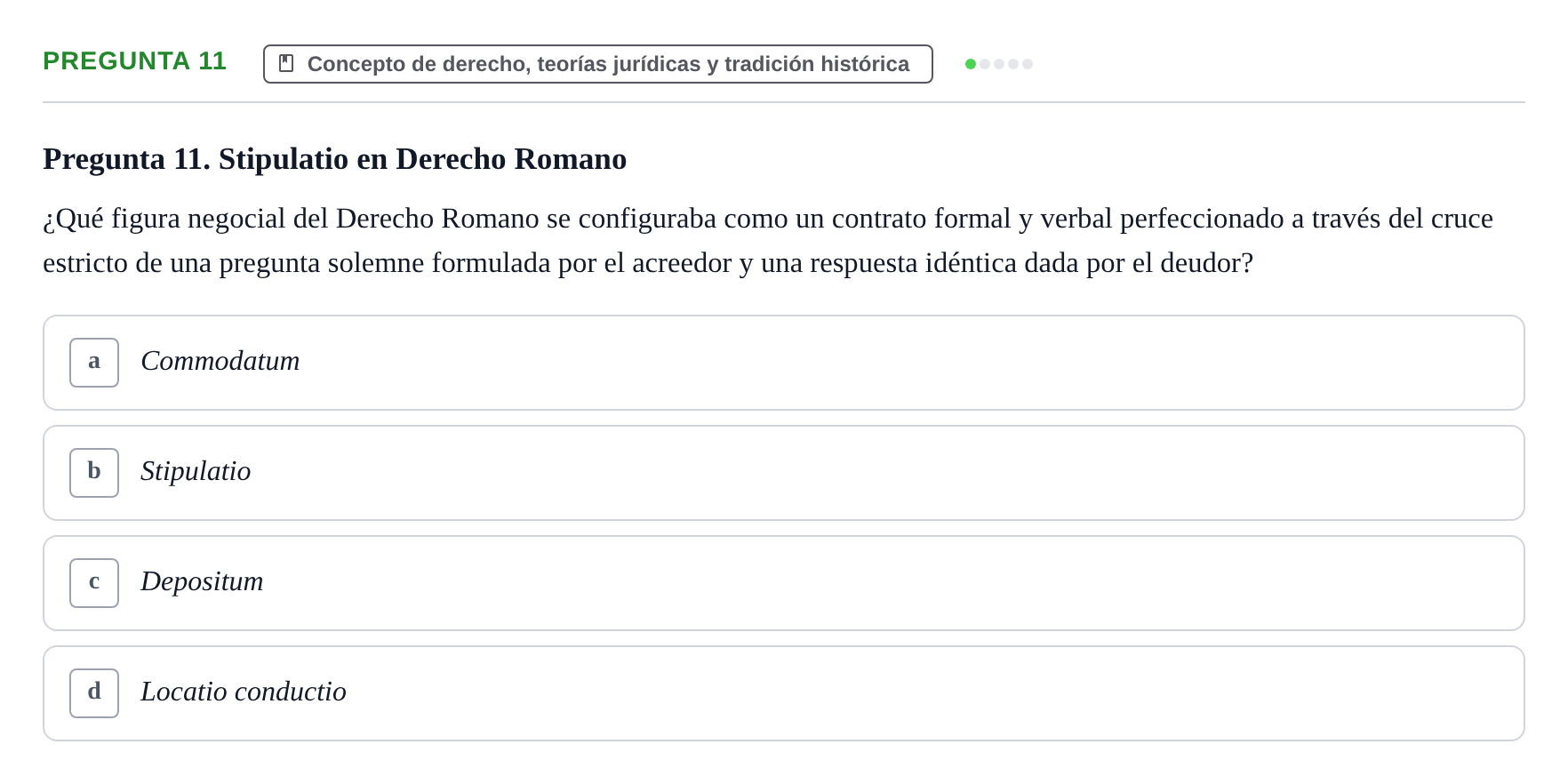 Enunciado: Pregunta 11