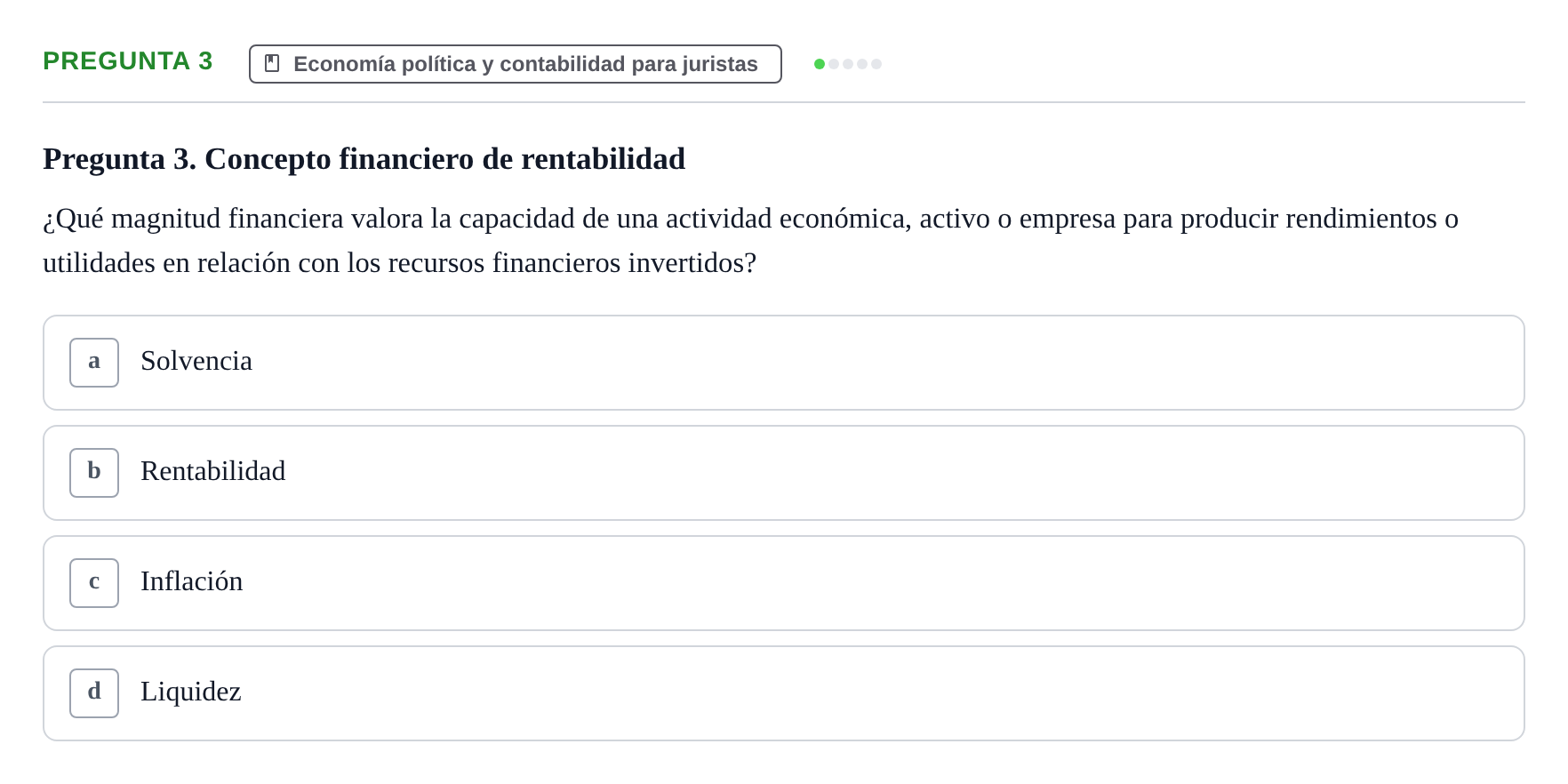 Enunciado: Pregunta 3