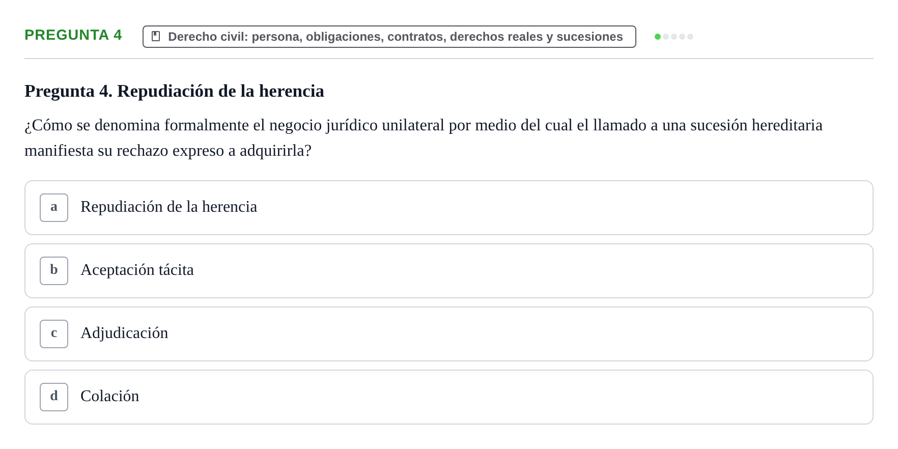 Enunciado: Pregunta 4