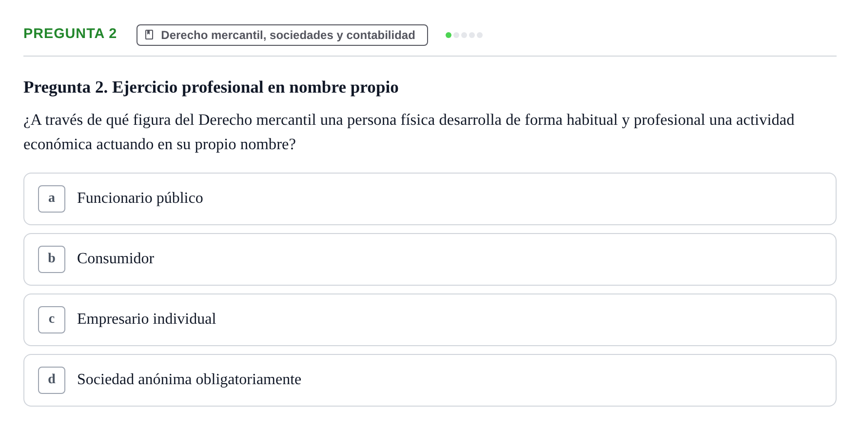 Enunciado: Pregunta 2