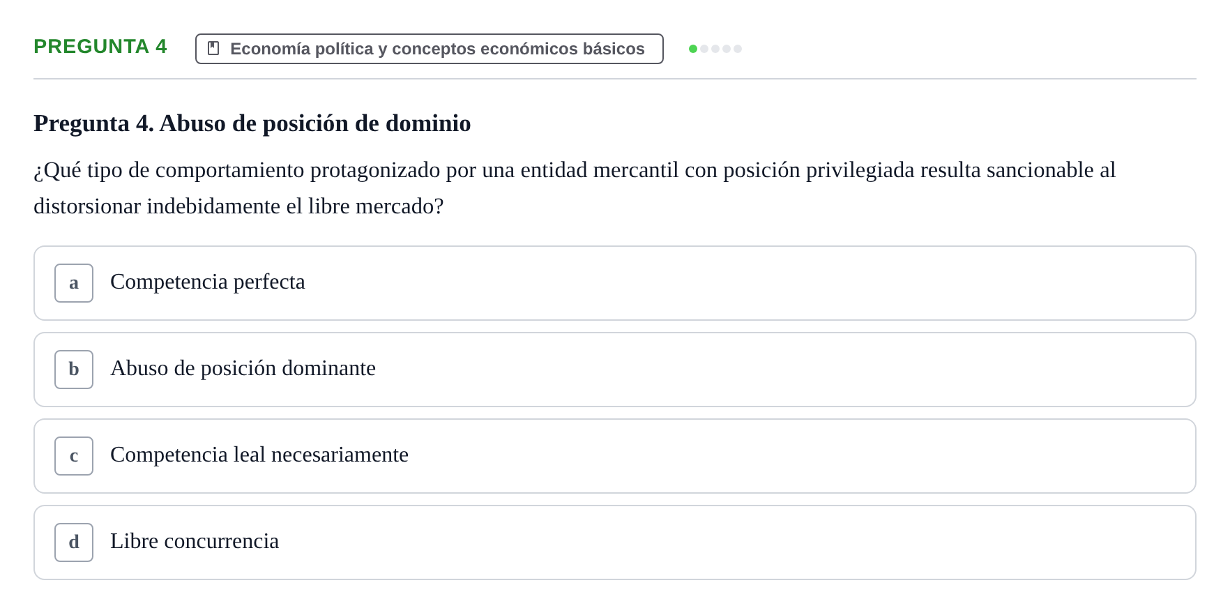 Enunciado: Pregunta 4