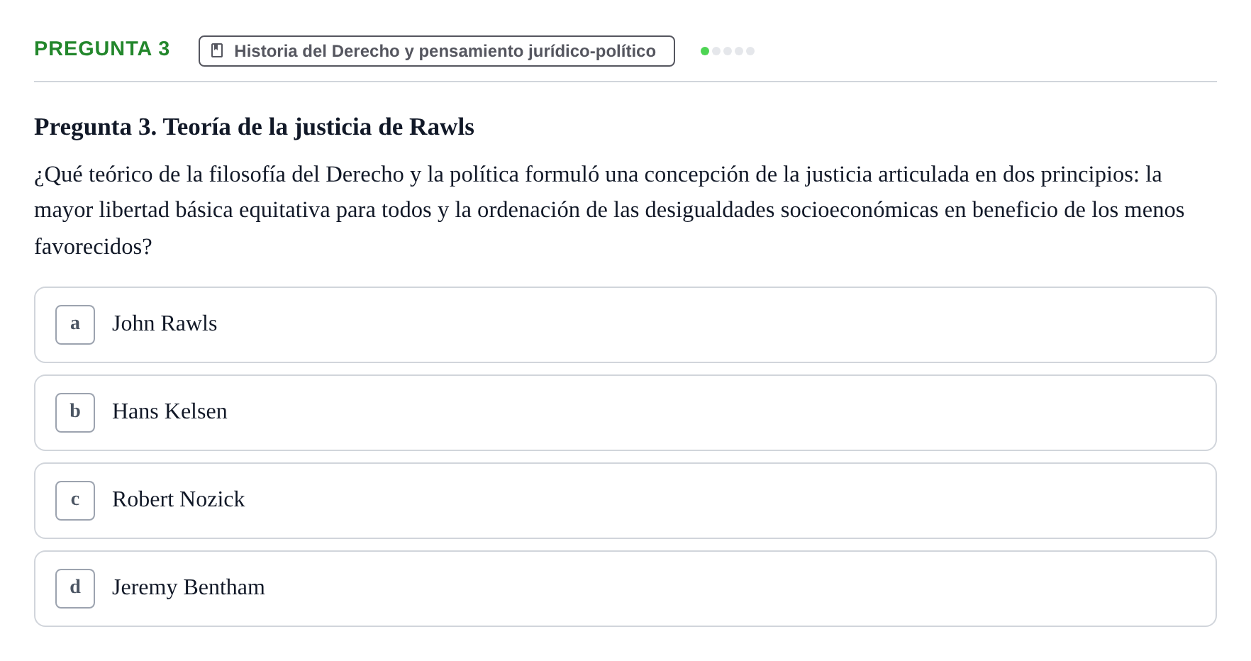 Enunciado: Pregunta 3