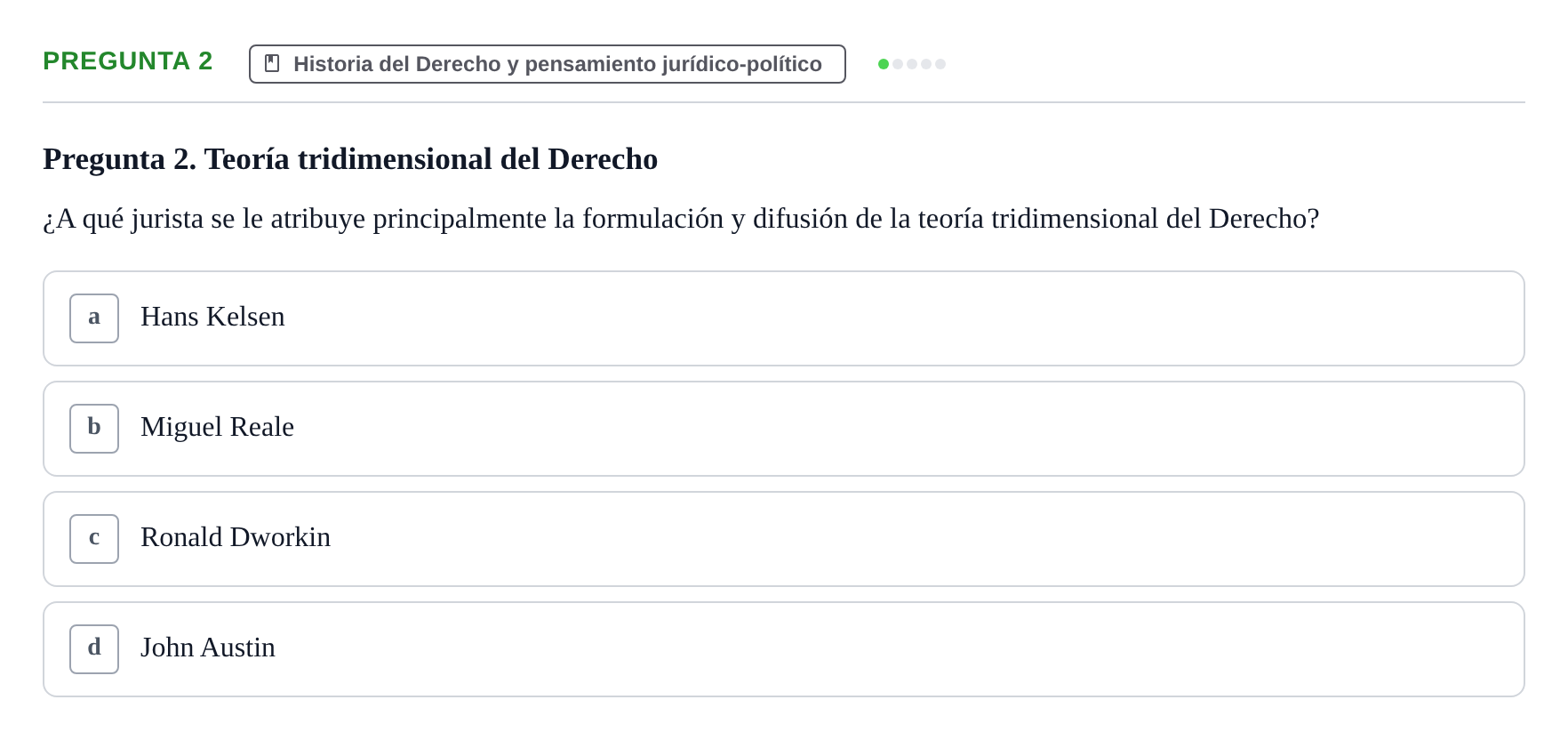 Enunciado: Pregunta 2