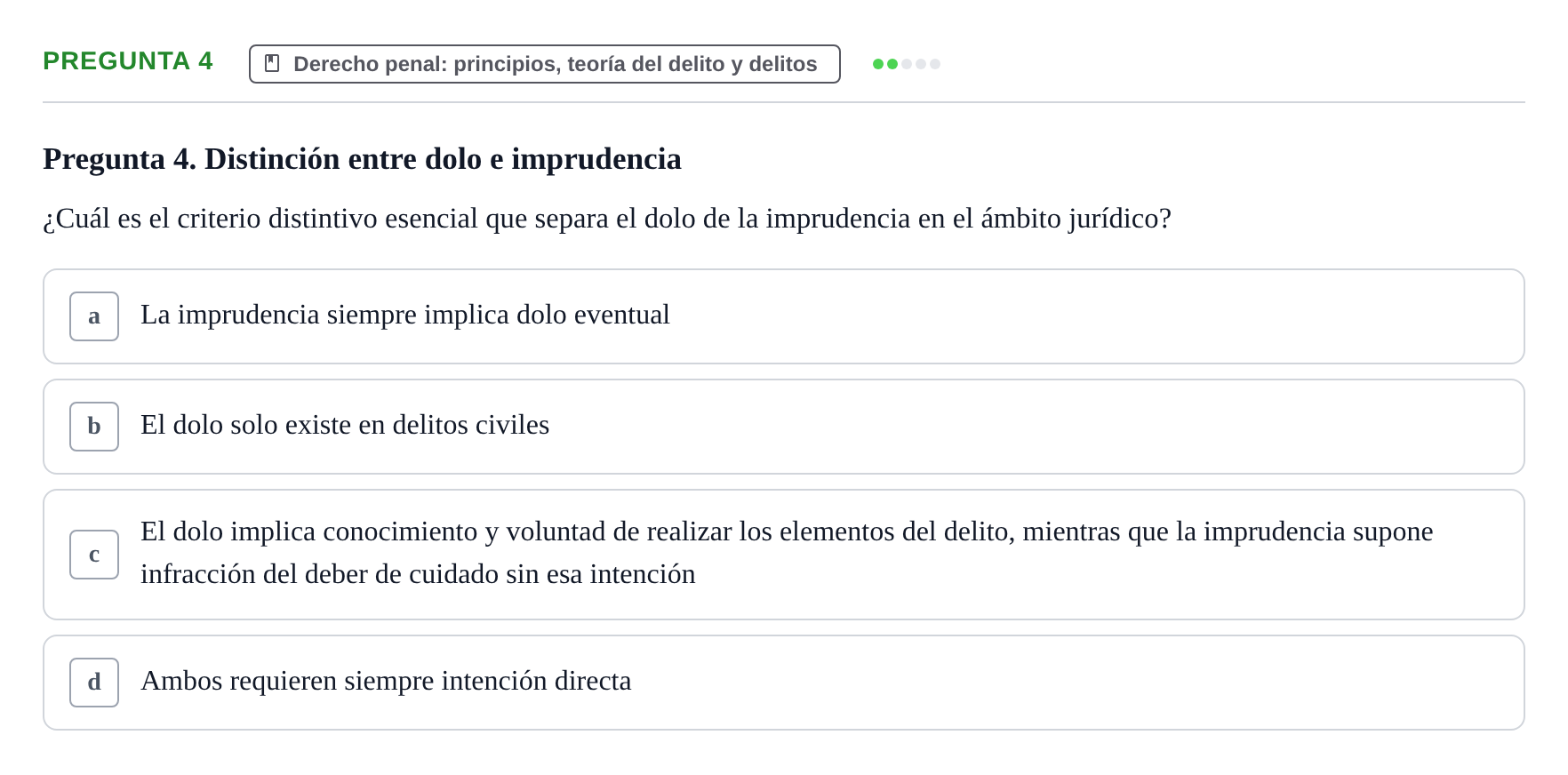 Enunciado: Pregunta 4