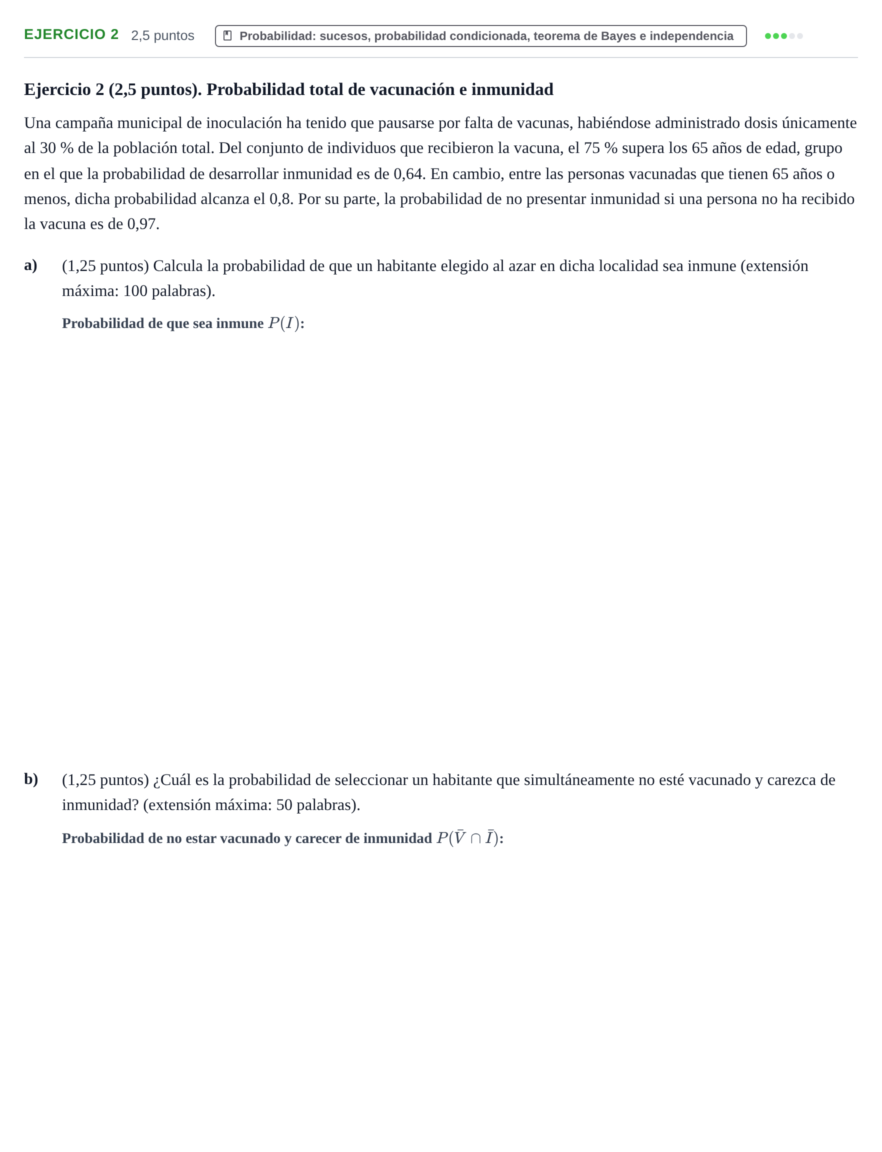 Enunciado: Ejercicio 2 · Fundamentos de Estadística UOC 2023